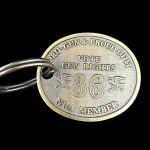 Vintage NRA Member Keychain